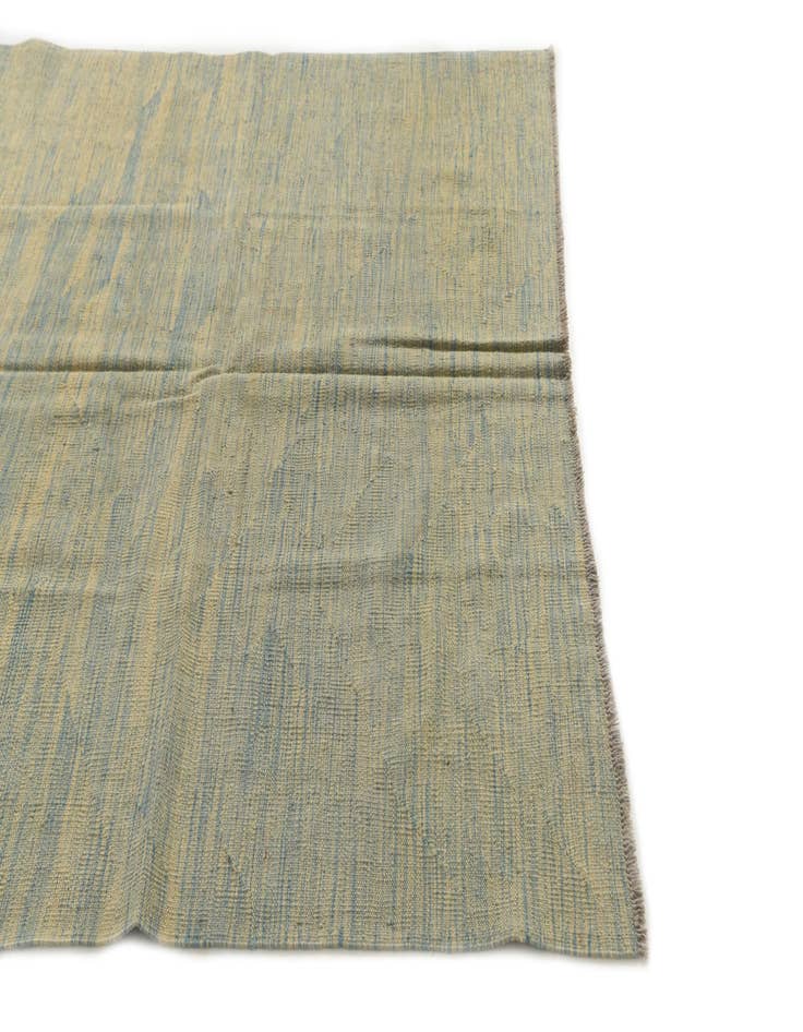 Detail image of  4' 10 x 6' 5  Hand Woven Kilim Modern Wool Rug