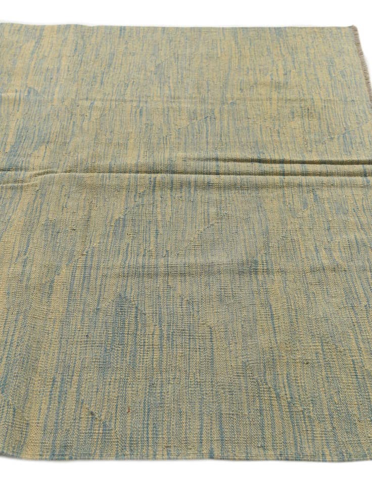 Detail image of  4' 10 x 6' 5  Hand Woven Kilim Modern Wool Rug
