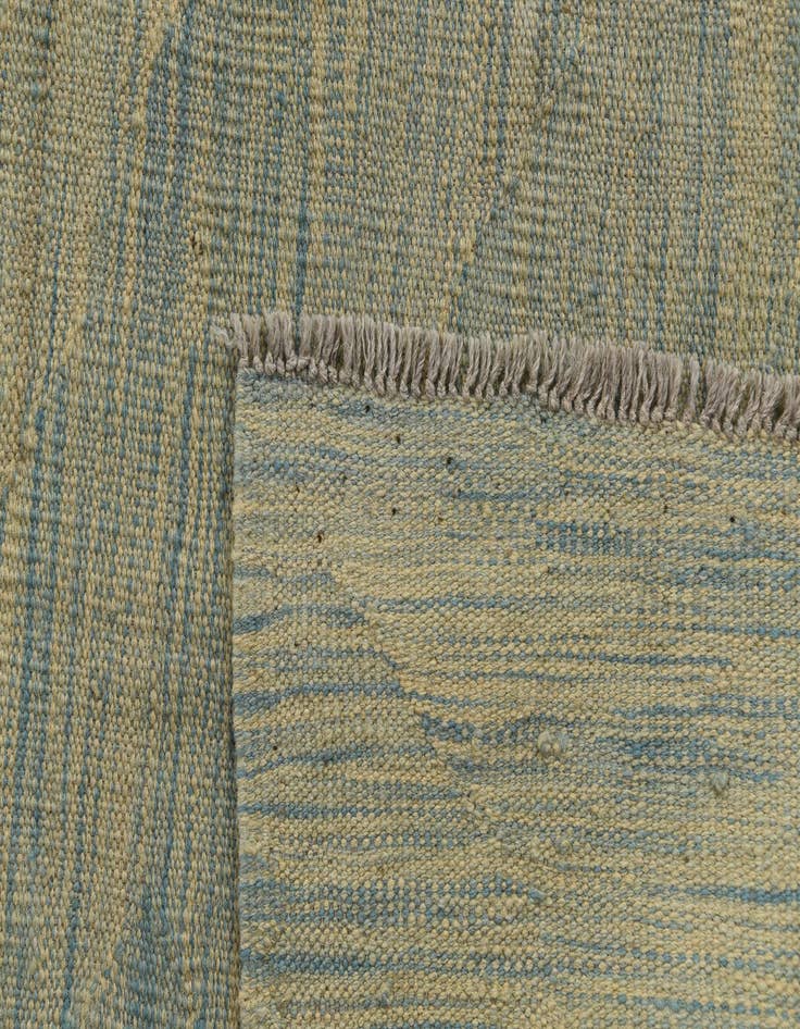 Detail image of  4' 10 x 6' 5  Hand Woven Kilim Modern Wool Rug