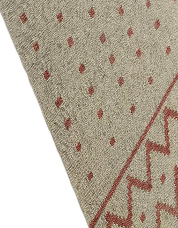 Detail image of  7' 1 x 9' 5  Hand Woven Kilim Modern Wool Rug