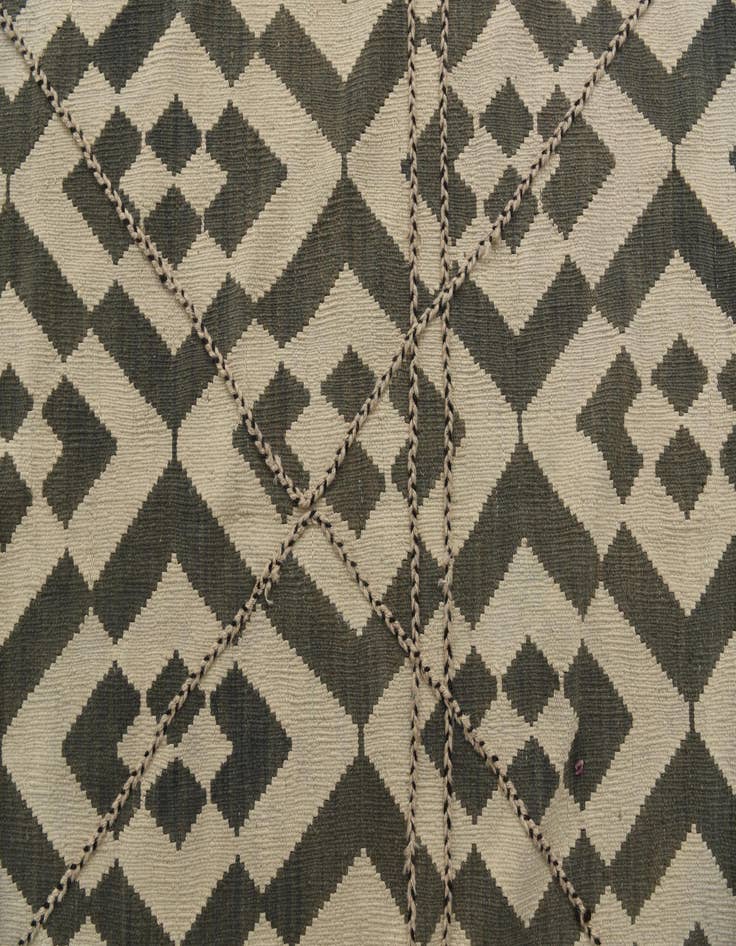 Detail image of  8' 8 x 9' 10  Hand Woven Kilim Modern Wool Rug