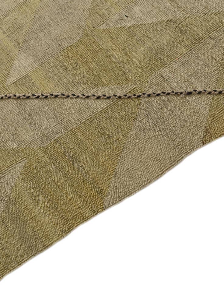 Detail image of  10' 2 x 12' 9  Hand Woven Kilim Modern Wool Rug