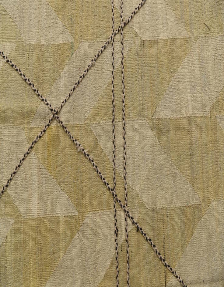 Detail image of  10' 2 x 12' 9  Hand Woven Kilim Modern Wool Rug