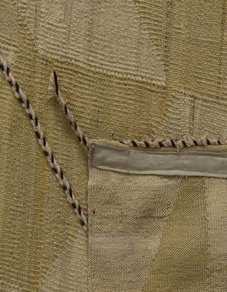 Detail image of  10' 2 x 12' 9  Hand Woven Kilim Modern Wool Rug