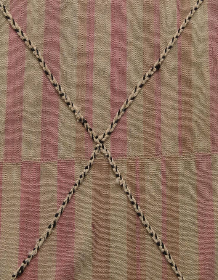 Detail image of  9' 4 x 12' 9  Hand Woven Kilim Modern Wool Rug