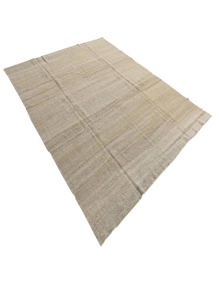 Detail image of  7' 9 x 9' 5  Hand Woven Kilim Modern Wool Rug