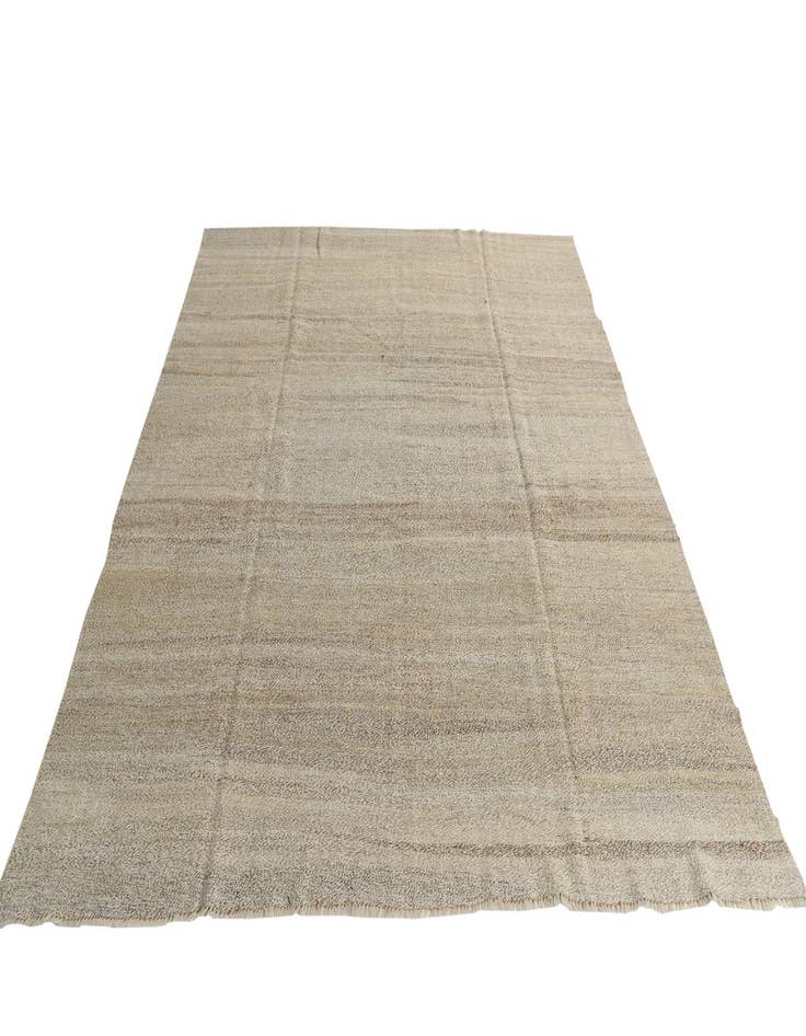 Detail image of  7' 9 x 9' 5  Hand Woven Kilim Modern Wool Rug