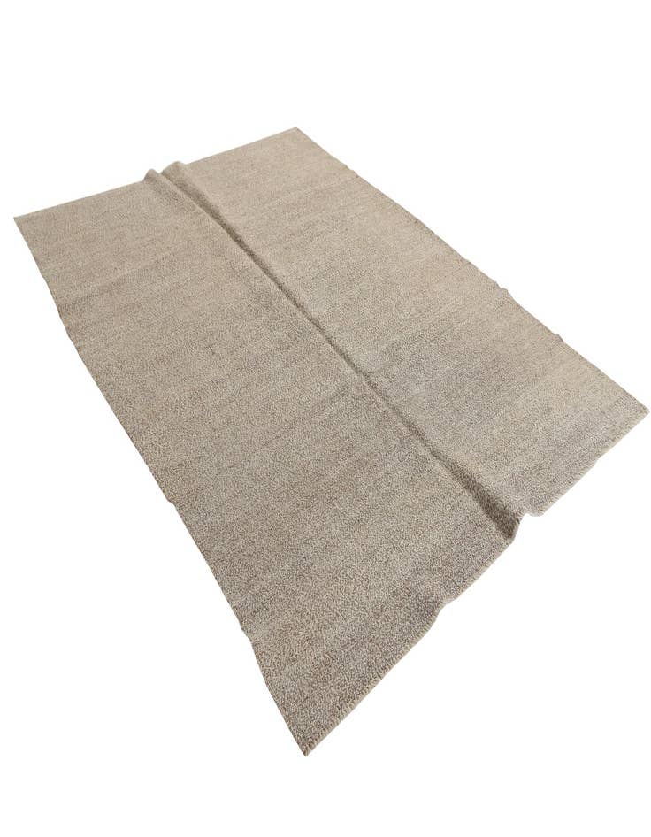 Detail image of  6' x 8'  Hand Woven Kilim Modern Wool Rug