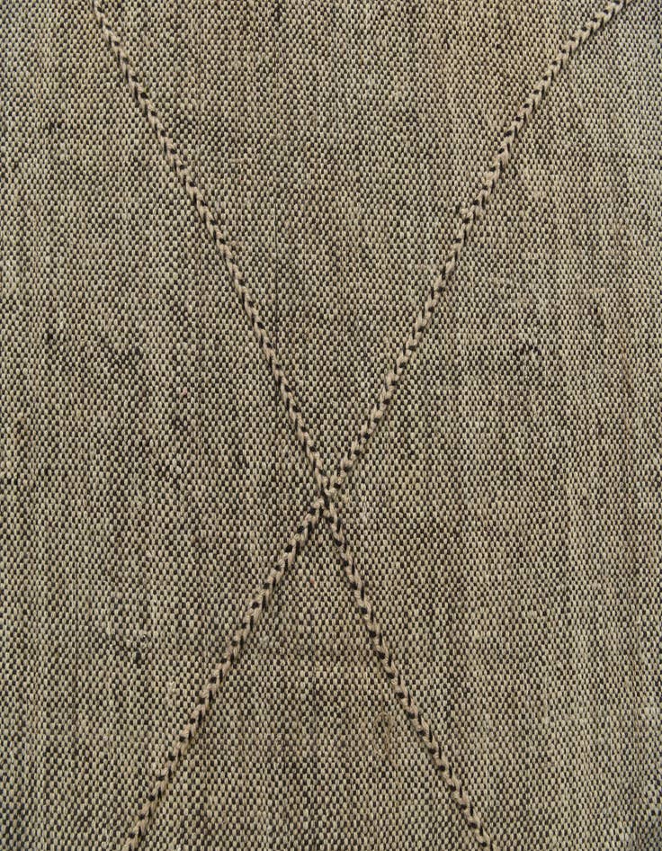 Detail image of  8' 6 x 9' 8  Hand Woven Kilim Modern Wool Rug