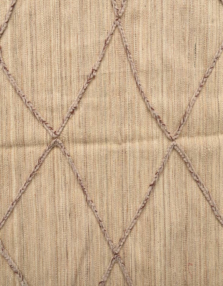 Detail image of  4' 2 x 6' 4  Hand Woven Kilim Modern Wool Rug
