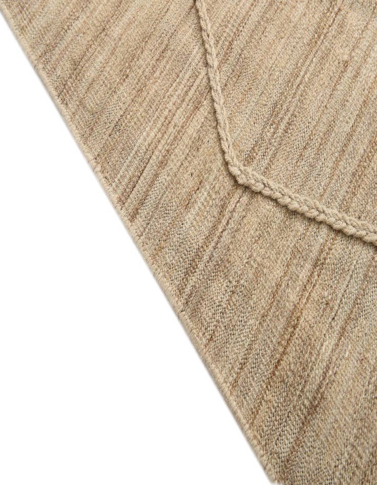 Detail image of  6' 4 x 9' 8  Hand Woven Kilim Modern Wool Rug