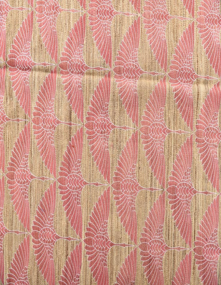 Detail image of  6' 1 x 9' 10  Hand Woven Kilim Modern Wool Rug