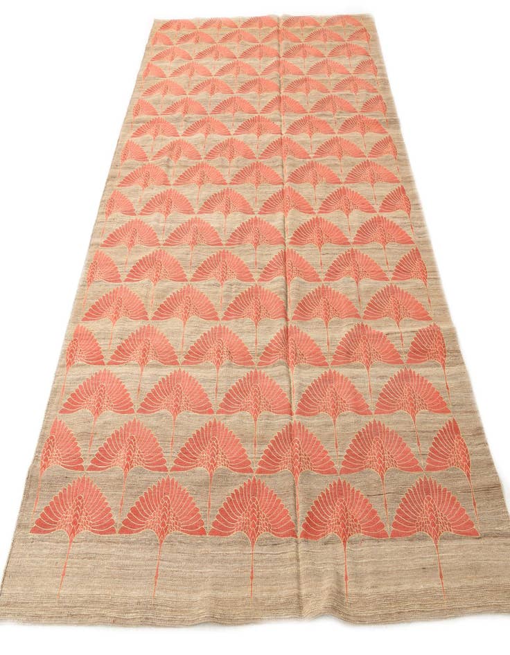 Detail image of  6' 5 x 9' 7  Hand Woven Kilim Modern Wool Rug