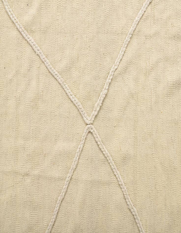 Detail image of  8' 7 x 10'  Hand Woven Kilim Modern Wool Rug