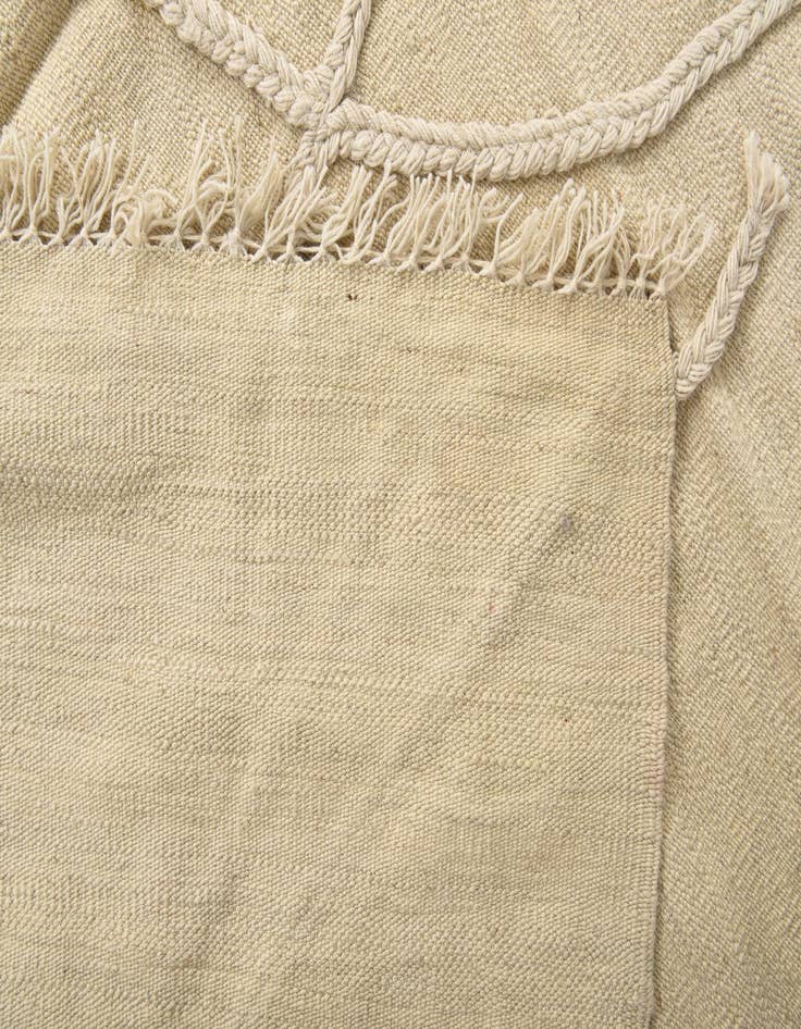 Detail image of  8' 7 x 10'  Hand Woven Kilim Modern Wool Rug