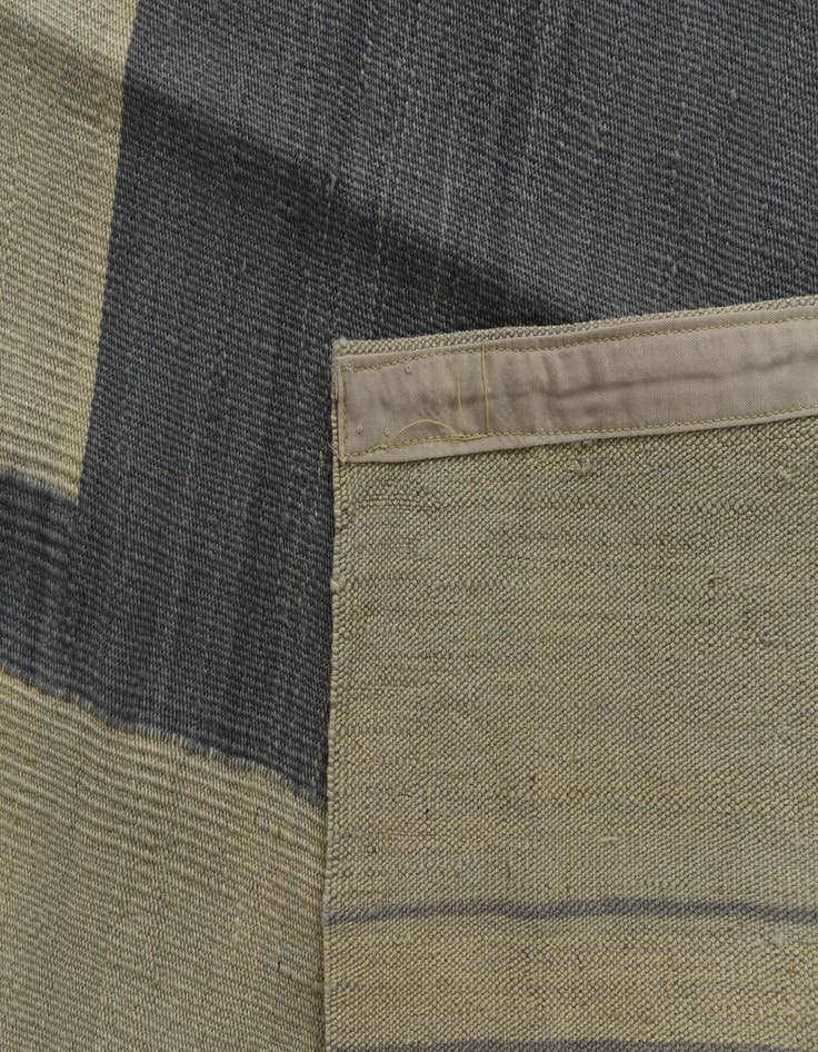 Detail image of  5' x 6' 7  Hand Woven Kilim Modern Wool Rug