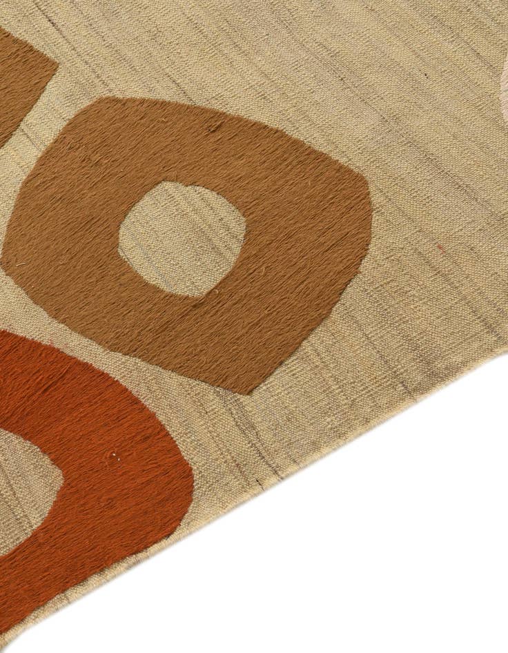 Detail image of  7' 8 x 9' 10  Hand Woven Kilim Modern Rug