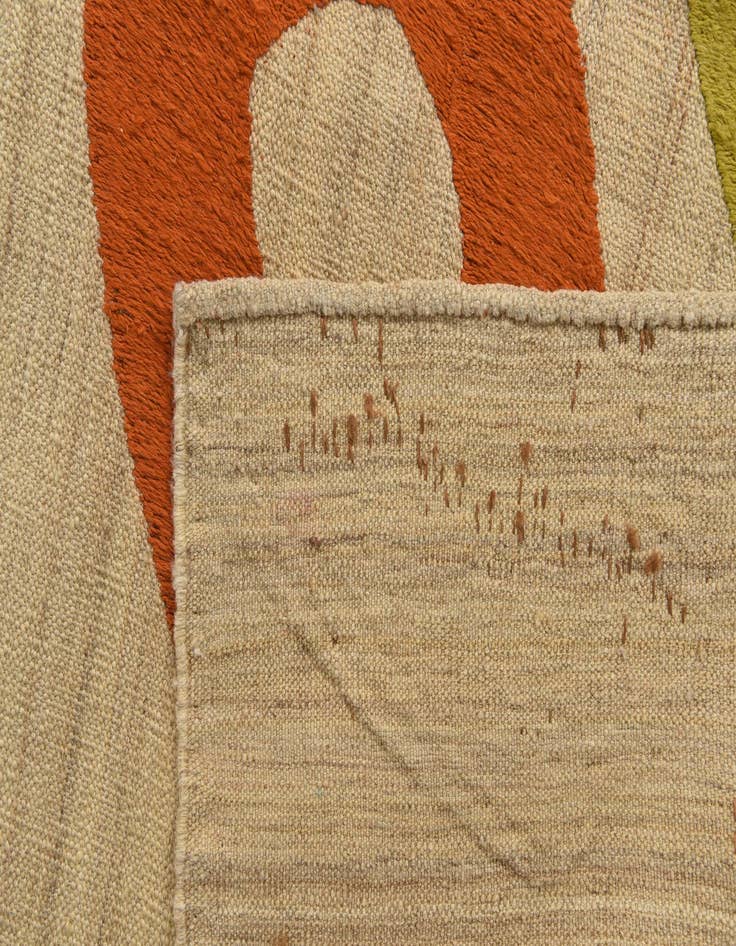 Detail image of  7' 8 x 9' 10  Hand Woven Kilim Modern Rug