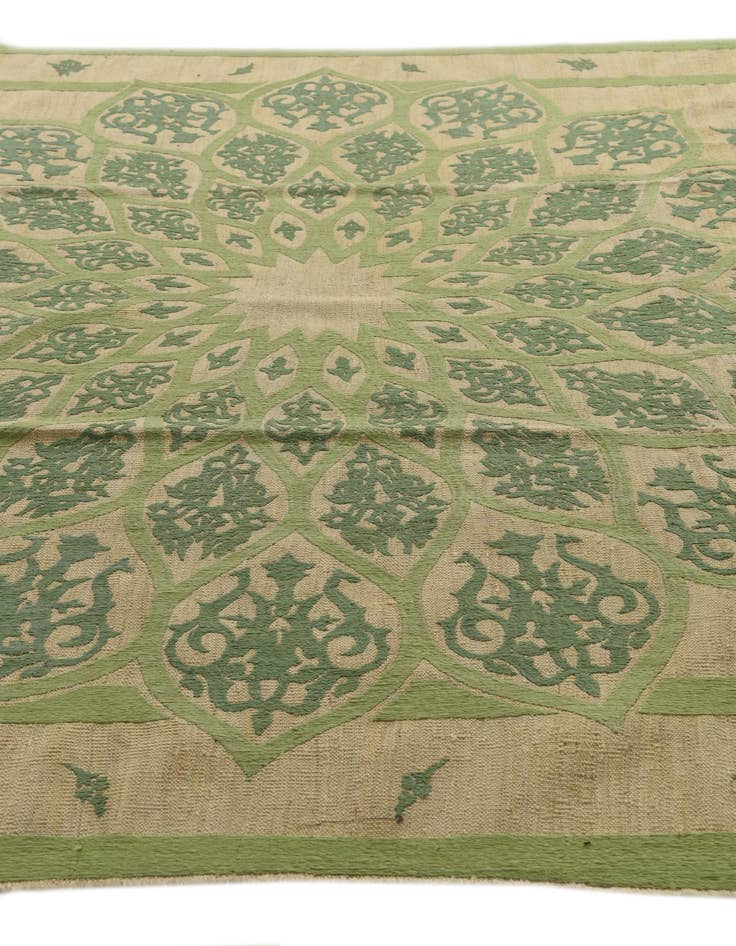 Detail image of  7' 7 x 11'  Hand Woven Kilim Modern Rug