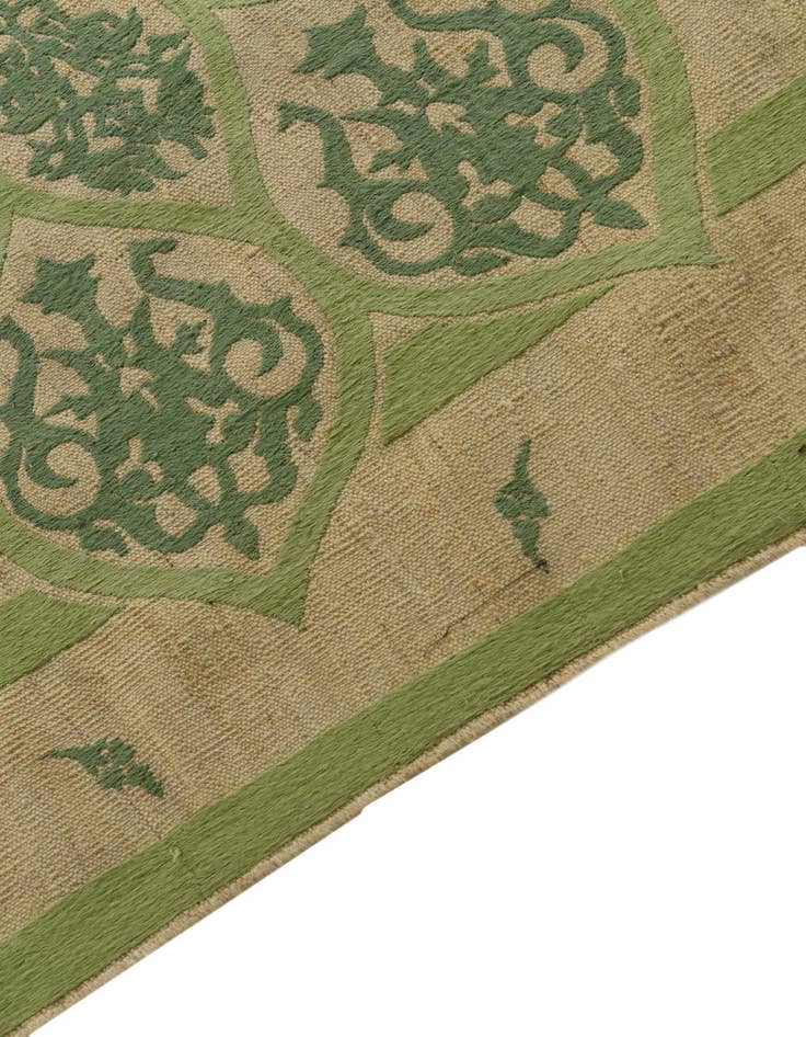 Detail image of  7' 7 x 11'  Hand Woven Kilim Modern Rug