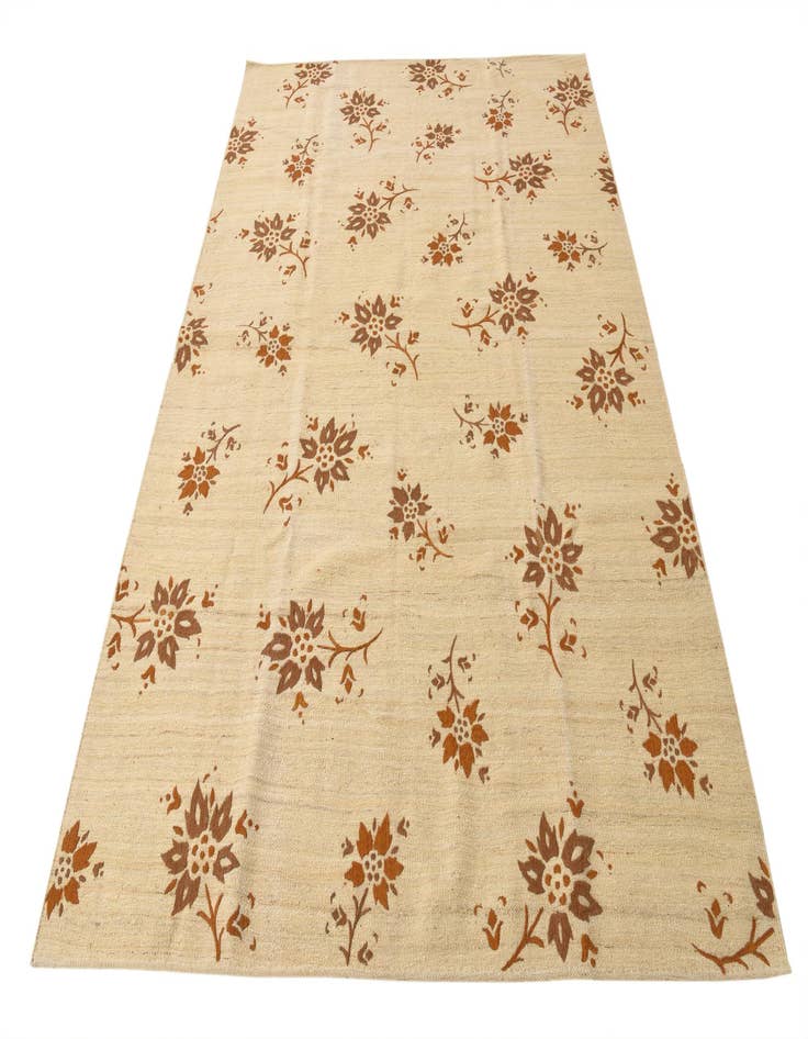 Detail image of  5' 8 x 8' 1  Hand Woven Kilim Modern Rug