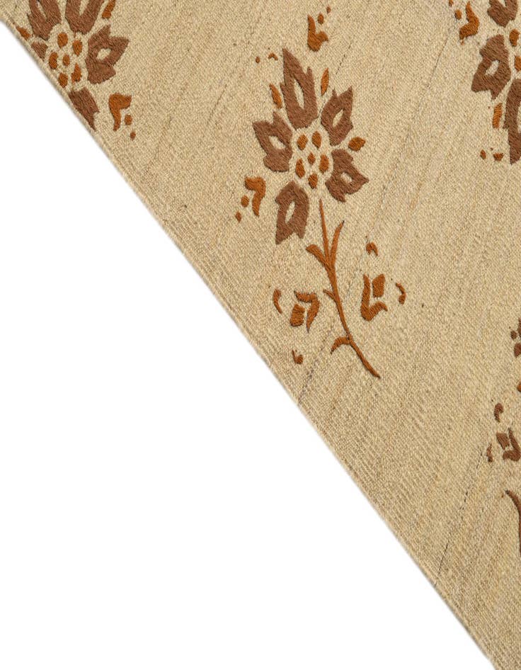 Detail image of  5' 8 x 8' 1  Hand Woven Kilim Modern Rug