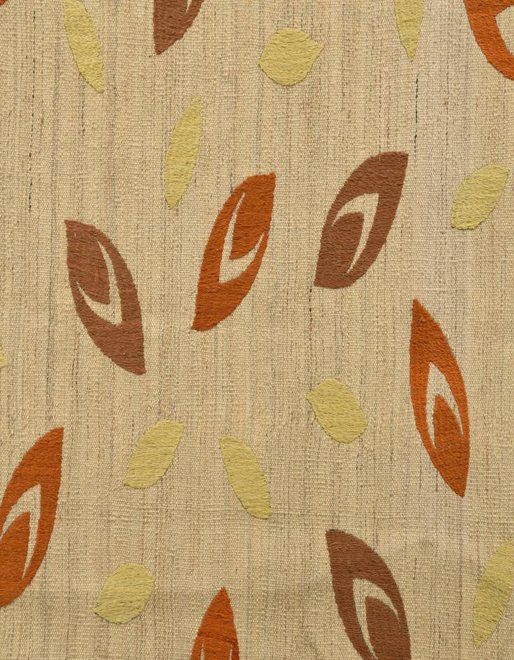 Detail image of  6' 1 x 8' 2  Hand Woven Kilim Modern Rug