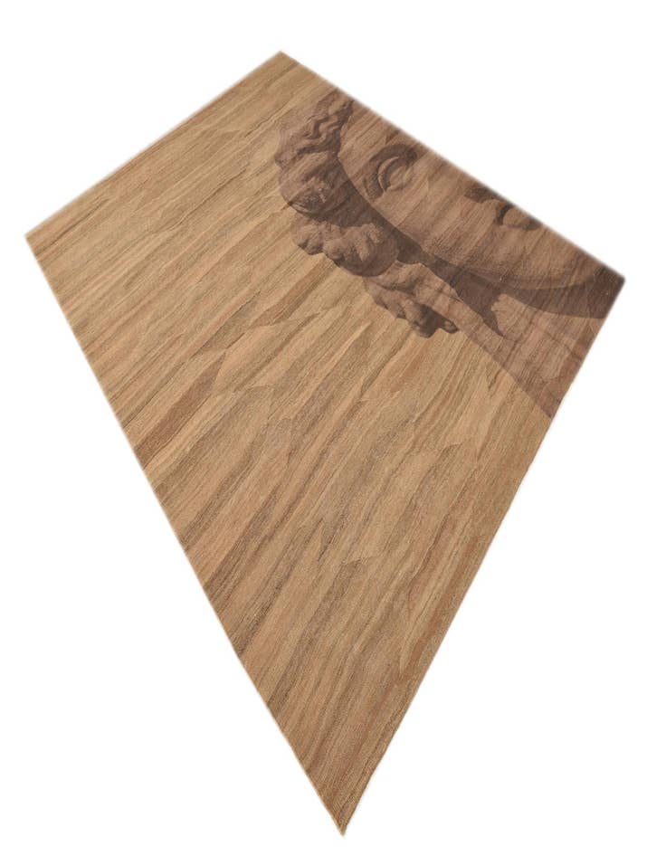 Detail image of  7' 3 x 9' 7  Hand Woven Kilim Modern Wool Rug