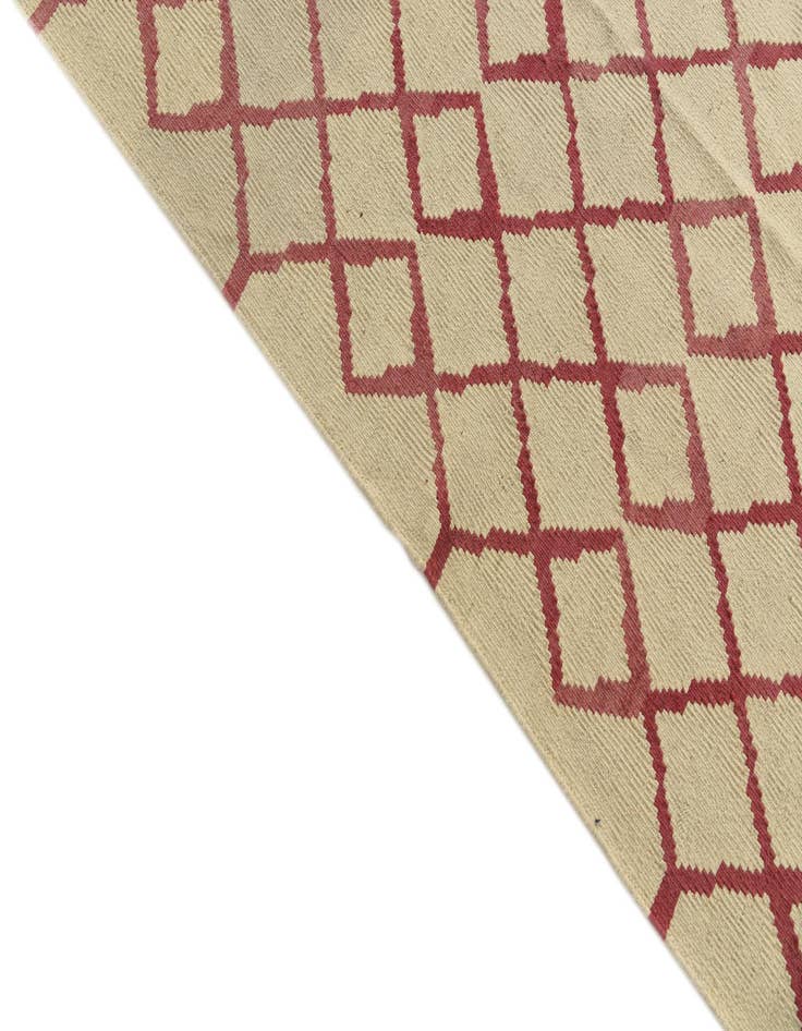 Detail image of  10' 4 x 12' 10  Hand Woven Kilim Modern Wool Rug