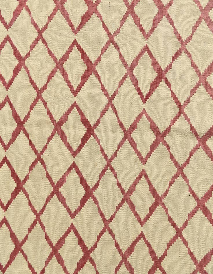 Detail image of  10' 4 x 12' 10  Hand Woven Kilim Modern Wool Rug