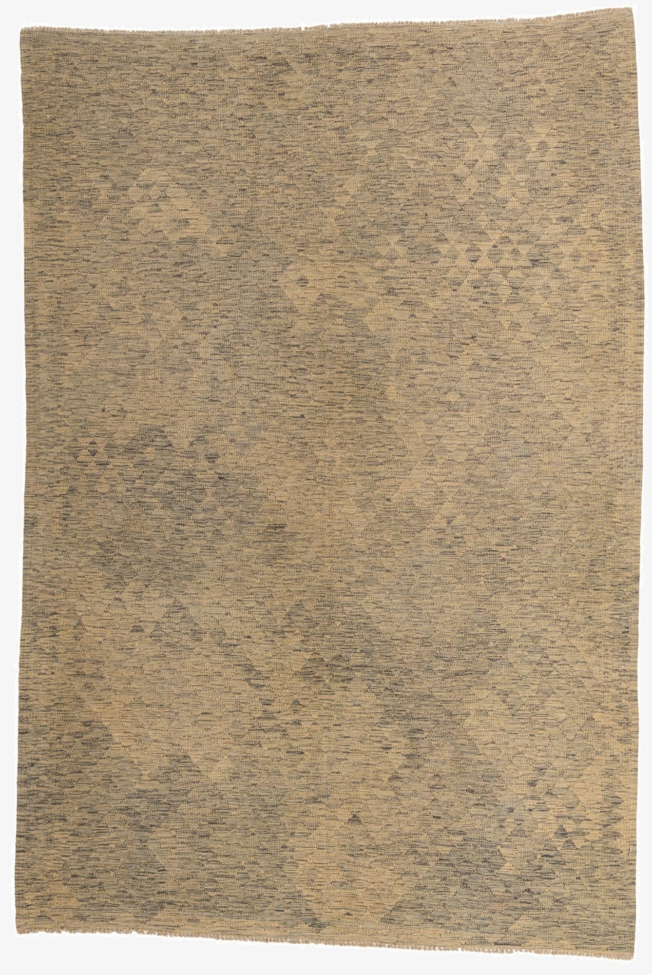  6' 6 x 9' 7  Hand Woven Kilim Modern Wool Rug