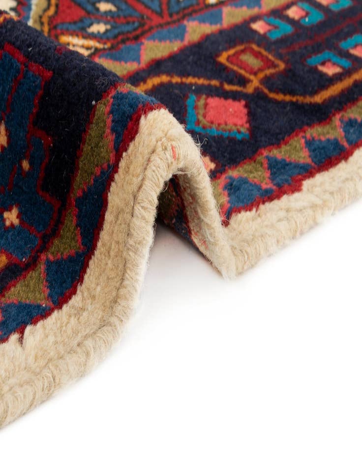 Detail image of  3' 6 x 5'  Hand Knotted Koliaei Persian Wool Rug