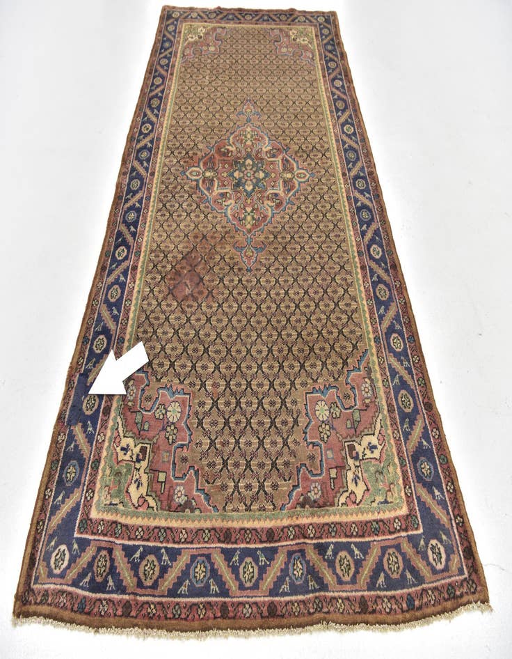 Detail image of 5' x 9' 2 Koliaei Wool Rug