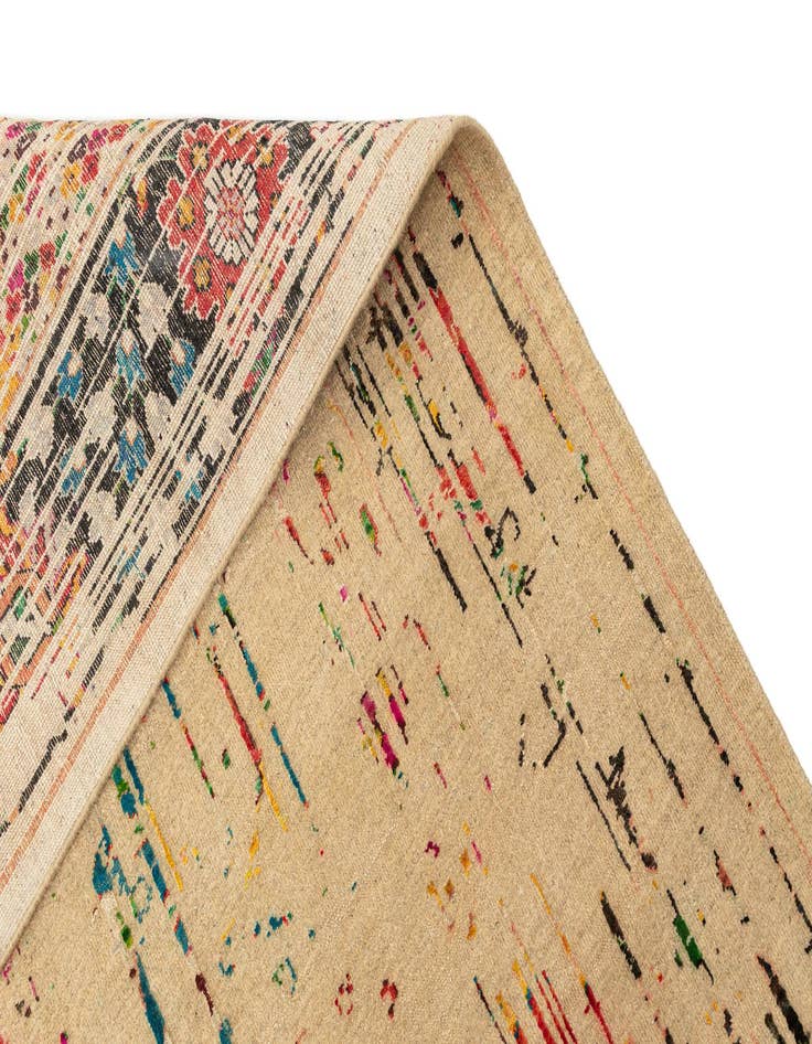 Detail image of  9' 10 x 13' 1  Hand Knotted Kundan Rug