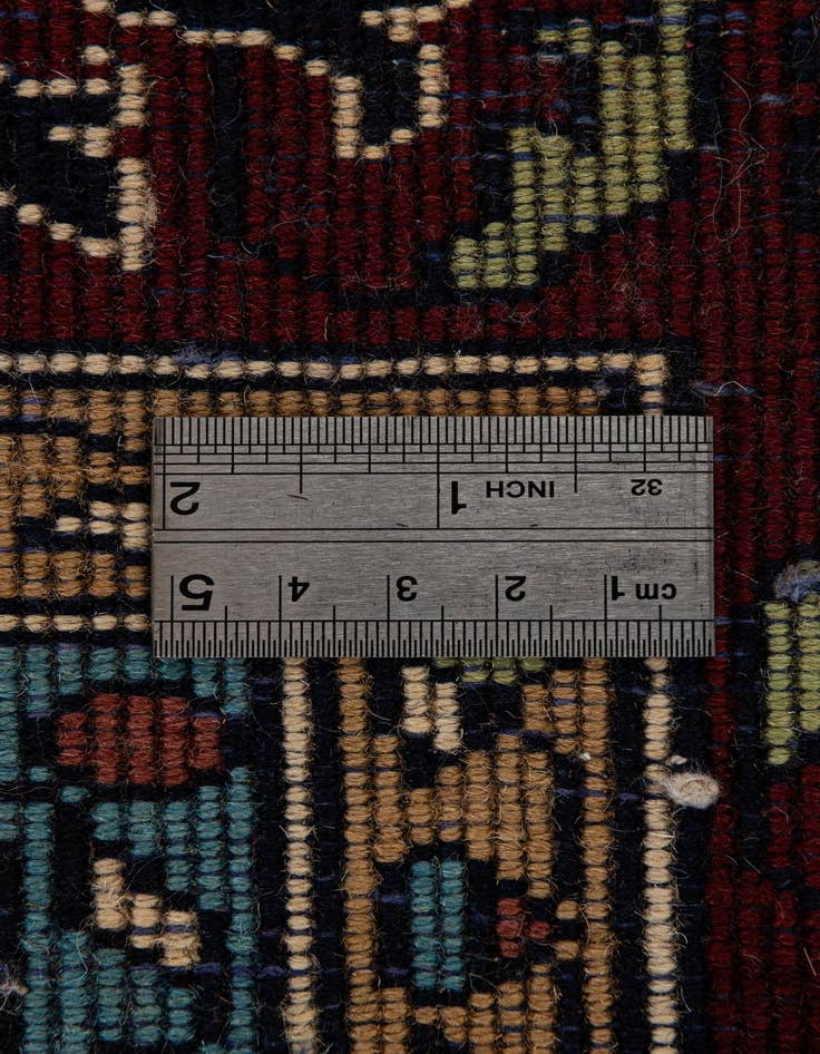 Detail image of  5' 11 x 9' 2  Hand Knotted Lahour Wool Rug