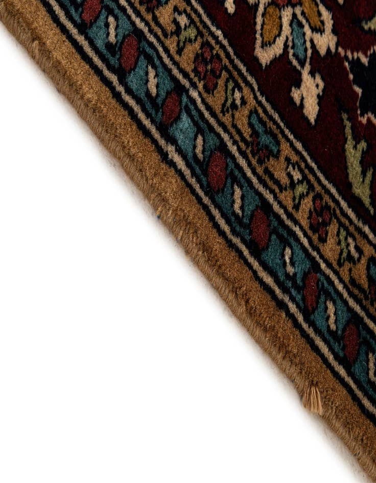 Detail image of  5' 11 x 9' 2  Hand Knotted Lahour Wool Rug