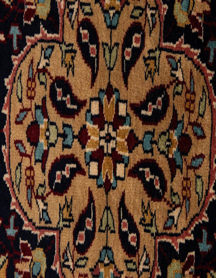 Detail image of  5' 11 x 9' 2  Hand Knotted Lahour Wool Rug