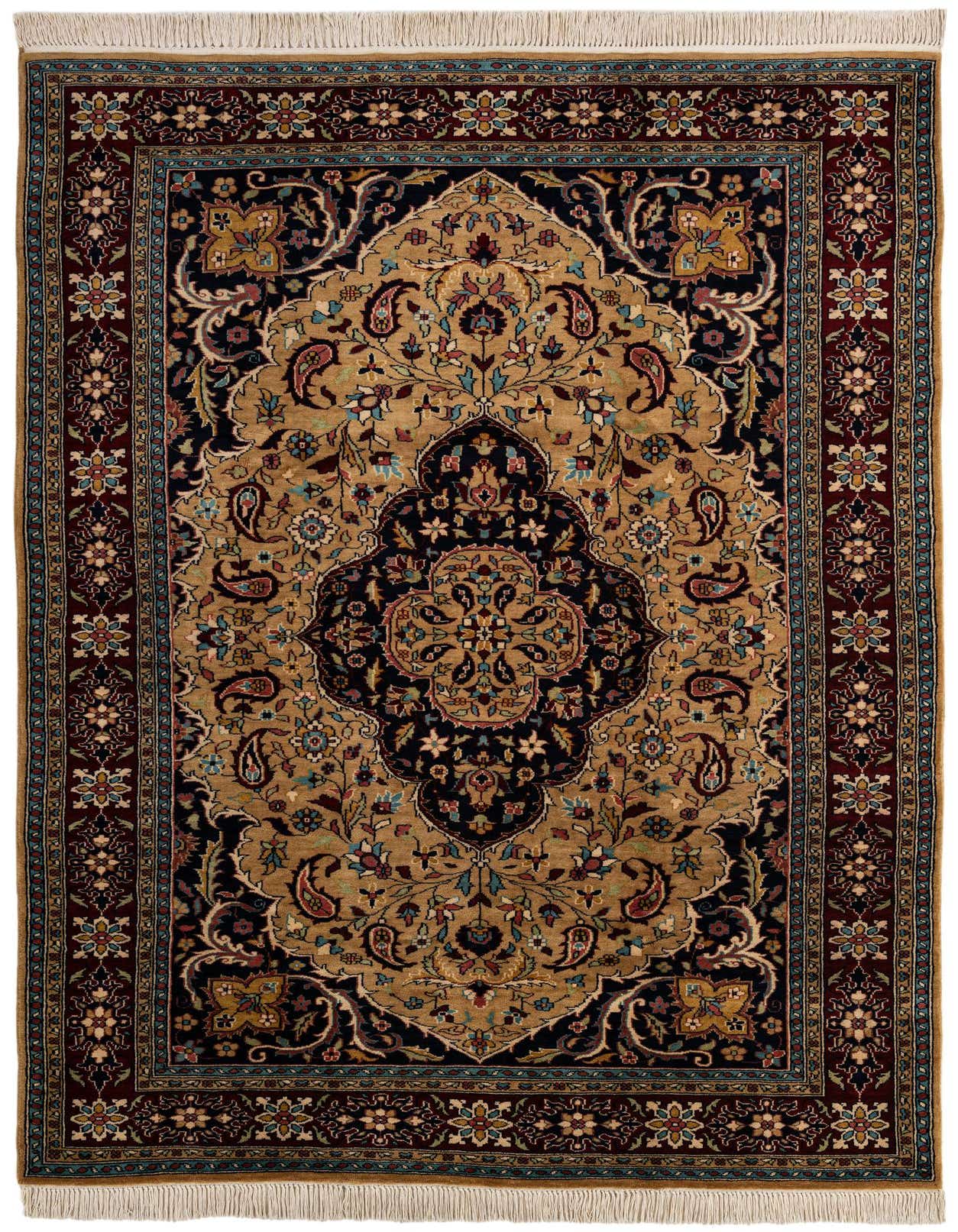 Primary image  5' 11 x 9' 2  Hand Knotted Lahour Wool Rug