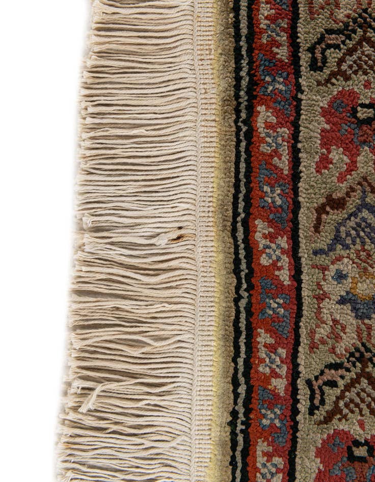 Detail image of  3' 10 x 5' 11  Hand Knotted Lahour Oriental Wool Rug