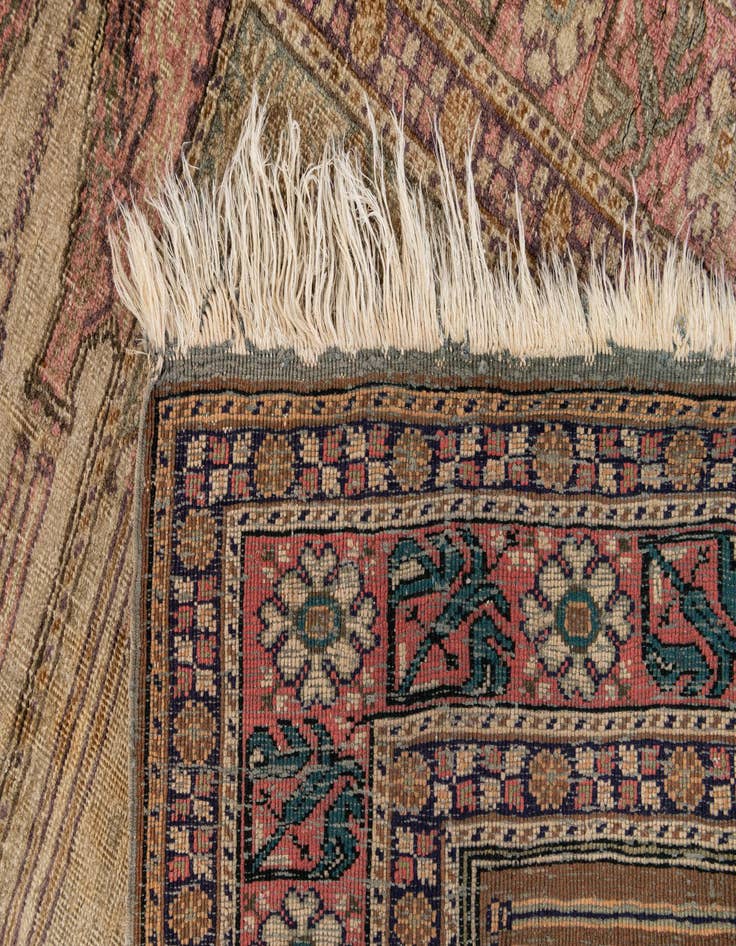 Detail image of  3' x 4' 1  Hand Knotted Lahour Wool Rug
