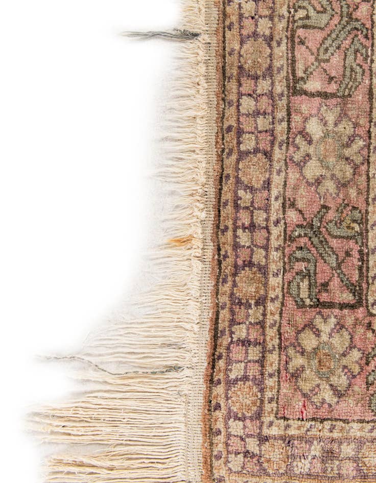 Detail image of  3' x 4' 1  Hand Knotted Lahour Wool Rug