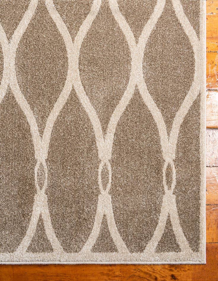 Detail image of  3' 3 x 5' 3 Lattice Rug