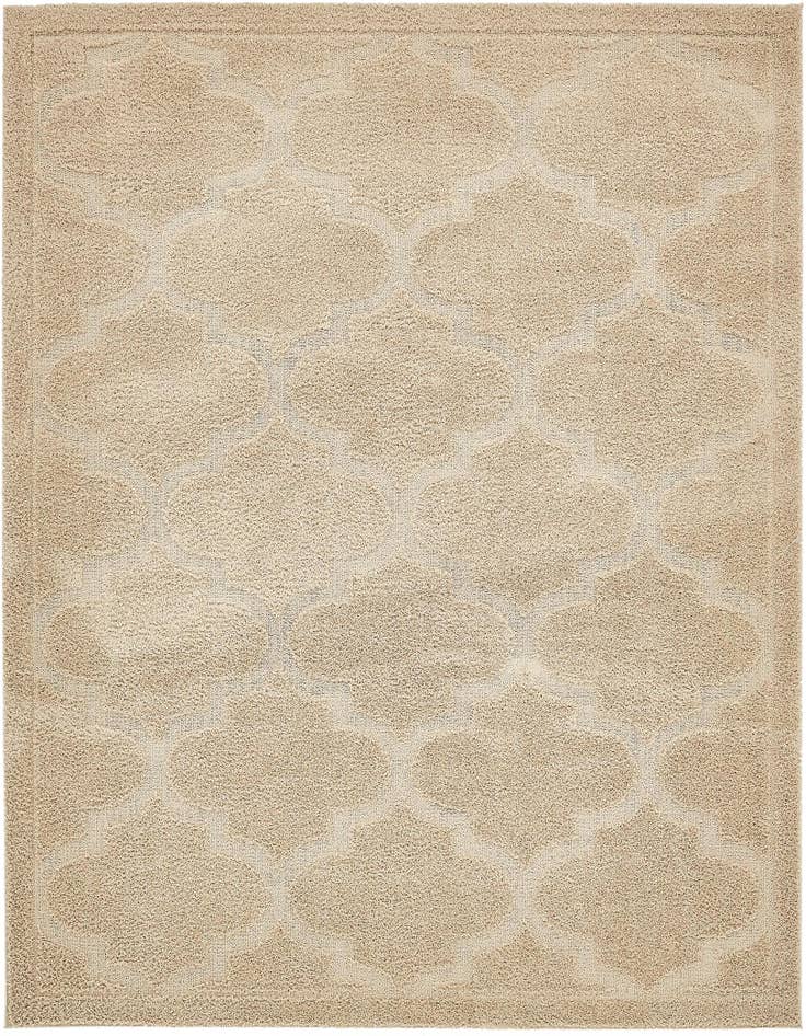 Detail image of 8' x 10' Lattice Shag Rug