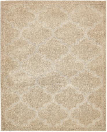  8' x 10' Lattice Shag Rug