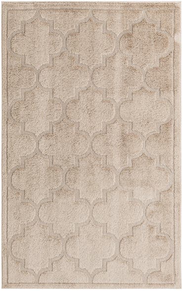  5' x 8' Lattice Shag Rug