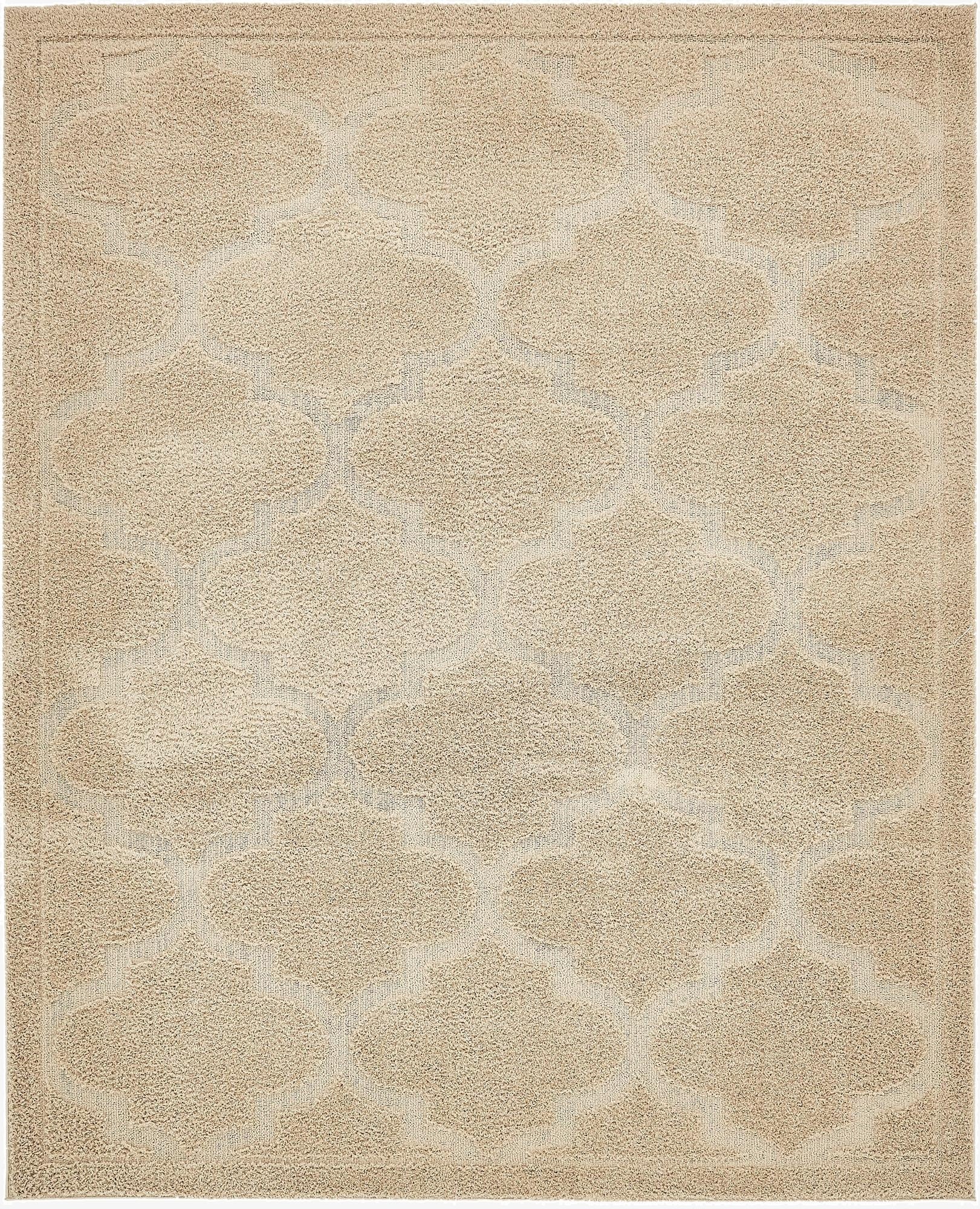 8' x 10' Lattice Shag Rug
