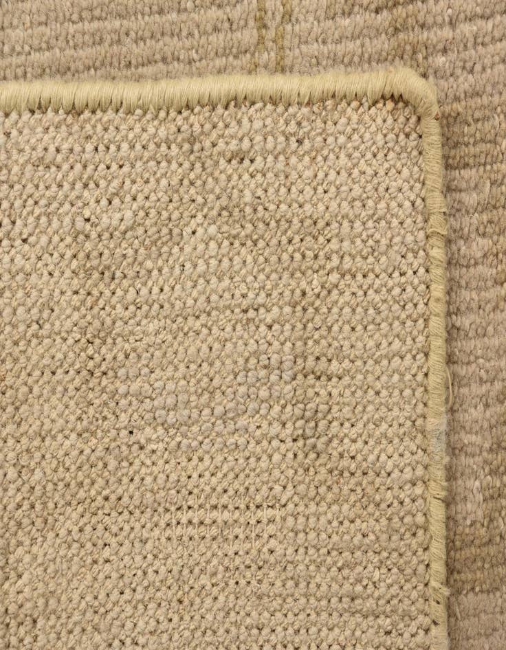 Detail image of  5' x 7'  Hand Knotted Luna Wool Rug