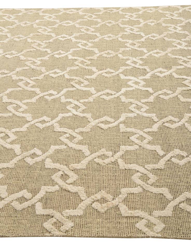 Detail image of  7' 8 x 9' 9  Hand Knotted Luna Rug