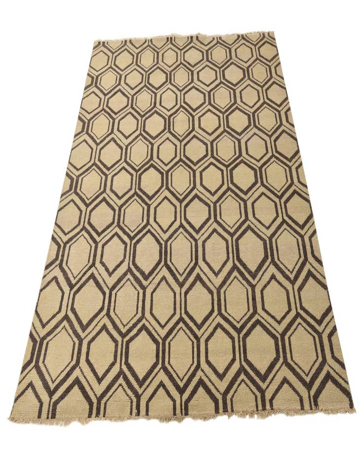 Detail image of  8' 1 x 10'  Hand Knotted Luna Wool Rug