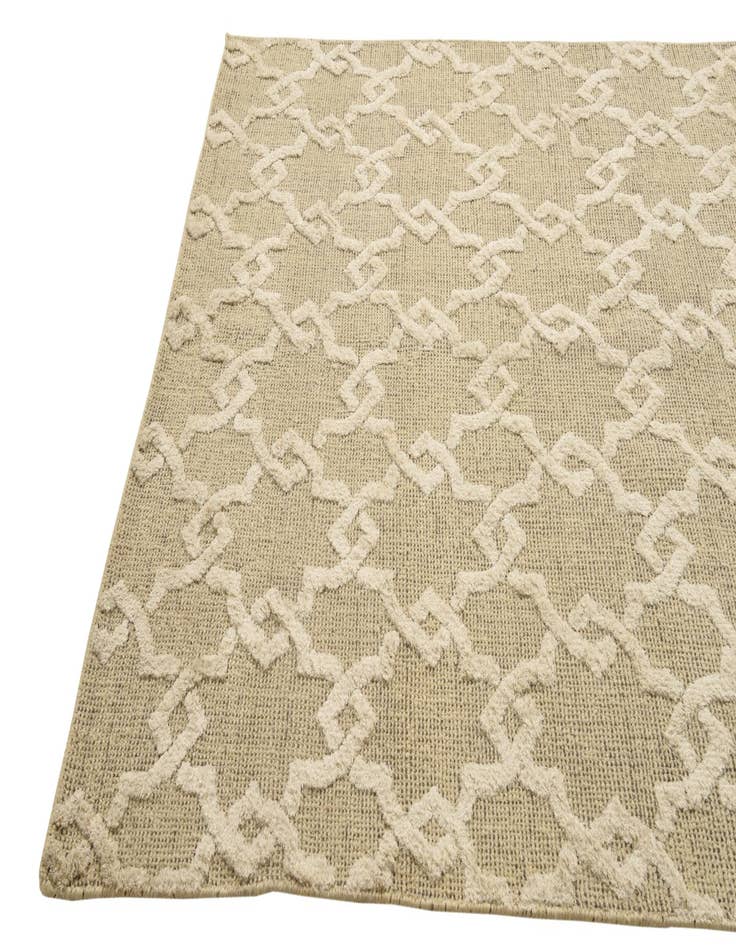 Detail image of  6' x 8' 9  Hand Knotted Luna Rug